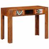 vidaXL Escritorio con caj&oacute;n con almacenamiento Marr&oacute;n 100 x 50 x 75 cm