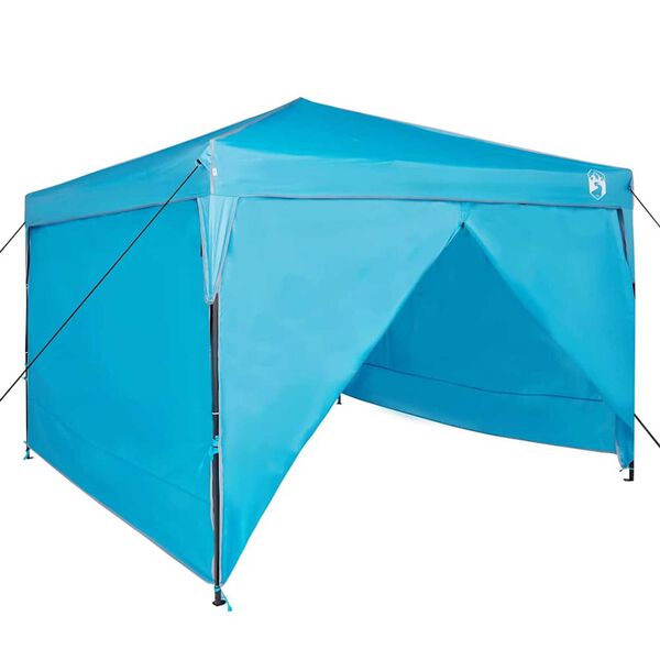vidaXL Carpa Tipo Dosel Pop-up Azul 300 x 300 cm tela