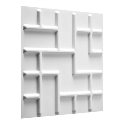 WallArt Paneles de pared Tetris 12 uds GA-WA16