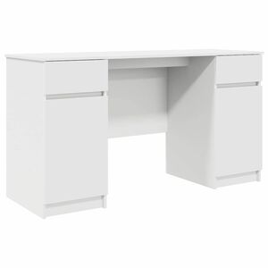 vidaXL Escritorio Blanco Madera de ingenier&iacute;a 140 x 49 x 76 cm