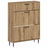 vidaXL Armario Zapatero HAARLEM 78 x 24 x 103 cm Madera de ingenier&iacute;a