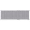 vidaXL Tumbona con coj&iacute;n gris madera de pino impregnada