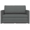 vidaXL Sofá cama Gris oscuro 124 x 71 x 78 cm Terciopelo