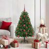 vidaXL &Aacute;rbol de Navidad artificial Verde 120 cm PVC y Metal