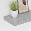 vidaXL Estantes flotantes pared 4 uds MDF gris hormig&oacute;n 60x23,5x3,8 cm