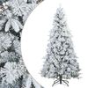 vidaXL &Aacute;rbol de Navidad artificial plegable cubierto de nieve 240 cm