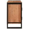 vidaXL Mueble de lavabo Marr&oacute;n 71 x 33 x 58 cm Madera de Acacia S&oacute;lida
