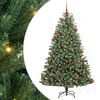 vidaXL &Aacute;rbol de Navidad artificial con ramas articuladas Verde 180 cm