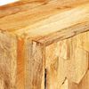 vidaXL Aparador de madera maciza de mango 118x35x75 cm
