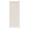 vidaXL Plis&eacute; Para Ventana Persiana 40X125cm Crema