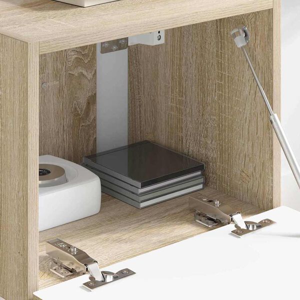 vidaXL Mueble de TV Montado en la Pared Sonoma 60 x 31 x 29.5 cm