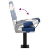 vidaXL Asiento para barco con pedestal giratorio 360&deg;