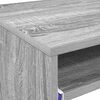 vidaXL Escritorio Gris Sonoma 77.5 x 43 x 79 cm Madera de ingeniería