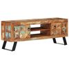 vidaXL Mueble de TV madera maciza reciclada 112x30x45 cm