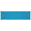 vidaXL Cojín para tumbona azul (75+105)x50x4 cm