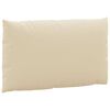 vidaXL Cojines para palets 2 unidades tela Oxford beige