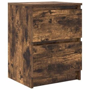 vidaXL Mueble de TV de roble ahumado 40x35x54 cm Madera de ingenier&iacute;a