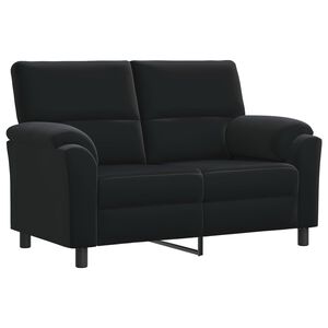 vidaXL Sof&aacute; Negro 154 x 85 x 93 cm Terciopelo