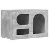 vidaXL Mueble de TV ELST 60 x 35 x 40 cm Gris Concreto