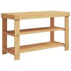 vidaXL Zapatero de 3 niveles bamb&uacute; 70x27,5x45 cm