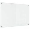 vidaXL Salpicadero de cocina Transparente 90 x 60 cm vidrio templado