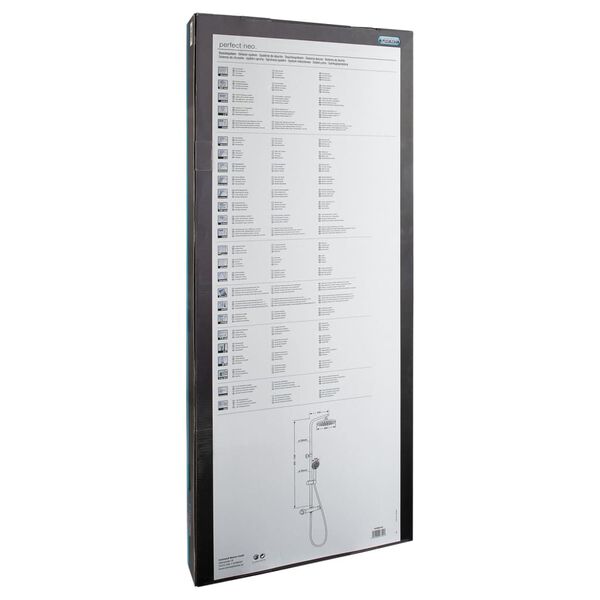 CORNAT Columna de ducha completa PERFECT NEO cromado