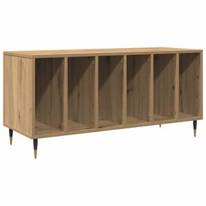 vidaXL Mueble para discos de vinilo Roble artisan 100 x 38 x 48 cm