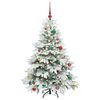vidaXL &Aacute;rbol de Navidad artificial con 150 LED 150 cm PE y PVC