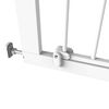 Noma Puerta de seguridad Easy Pressure Fit 75-82 cm metal blanca 93439