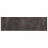 vidaXL Alfombra de cocina Hormig&oacute;n negro 150 x 45 cm 100% Poliamida
