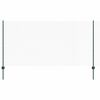 vidaXL Valla hexagonal con poste 50 x 1,2 m Acero recubierto de PVC