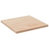 vidaXL Tablero de mesa cuadrado madera maciza de pino 50x50x2,5 cm