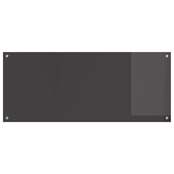 vidaXL Salpicadero de cocina 2 pcs Gris oscuro 120 x 50 cm