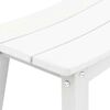 vidaXL Taburete de bar 2 pcs Blanco 52 x 43 x 73.5cm HDPE