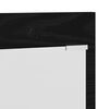 vidaXL Perchero de pared con estante Roble Negro 90 x 10 x 50 cm
