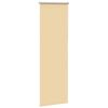 vidaXL Estor Enrollable Opaco Beige 45x130 cm Tela Ancho 40,7 cm
