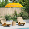 vidaXL Parasol Balin&eacute;s Amarillo 185 x 185 x 260 cm Algod&oacute;n
