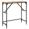 vidaXL Mesa Consola Roble artisan 75 x 32 x 75 cm Madera de ingenier&iacute;a