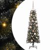 vidaXL &Aacute;rbol de Navidad artificial Verde 120 cm PVC, Pl&aacute;stico y Acero
