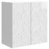 vidaXL Armario de pared Blanco Brillante 59 x 31 x 60 cm