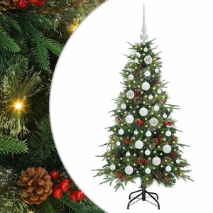 vidaXL &Aacute;rbol de Navidad artificial con ramas articuladas Verde 120 cm