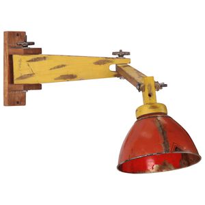 vidaXL L&aacute;mpara de pared 25 W E27 multicolor