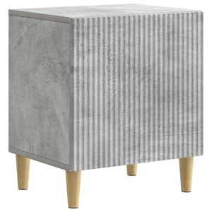 vidaXL Armario de Noche Gris Hormig&oacute;n 43 x 34,5 x 50 cm