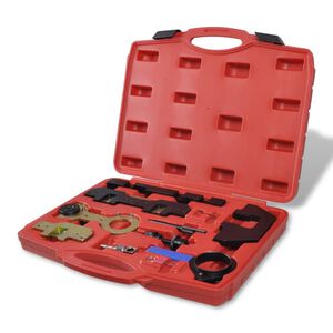 vidaXL Herramientas de sincronizaci&oacute;n 11 pzas BMW M42/44/50/52/54/56