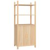 vidaXL Aparador alto madera contrachapada 60x40x141 cm