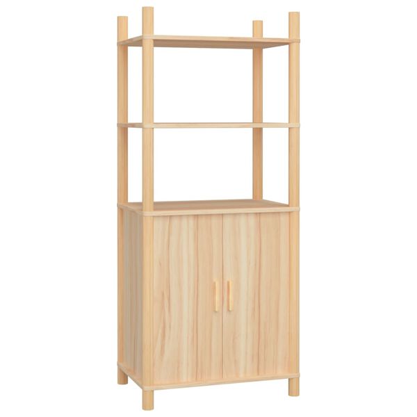 vidaXL Aparador alto madera contrachapada 60x40x141 cm