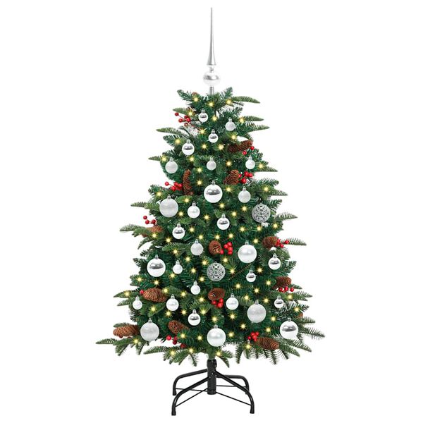 vidaXL &Aacute;rbol de Navidad artificial Verde 120 cm PVC, Metal y Pl&aacute;stico