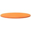 vidaXL Tablero de mesa redondo madera maciza de pino marr&oacute;n &Oslash;90x2,5 cm