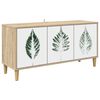 vidaXL Mueble de TV HANAU 102 x 33 x 50 cm Sonoma Madera de ingenier&iacute;a