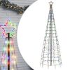vidaXL &Aacute;rbol de Navidad LED con estacas 570 LEDs de colores 300 cm